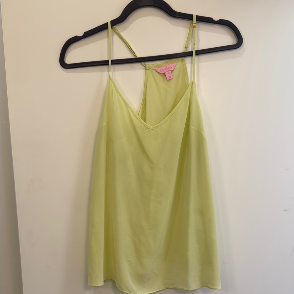 Lilly Pulitzer Light Green Camisole Top